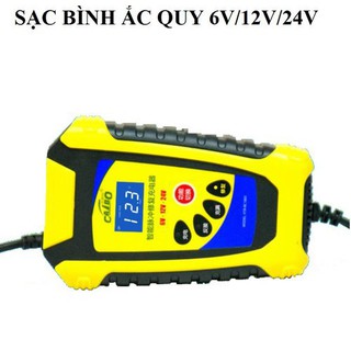 Bộ sạc bình ắc quy 6v- 12v- 24v