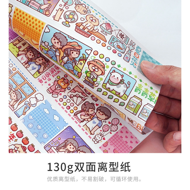 Mochi Nhỏ Nhắn Dán Trang Trí Sổ Tay Dễ Thương