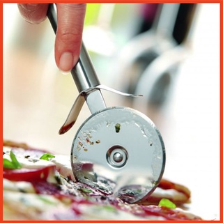 Dao cắt bánh pizza 1 lưỡi bằng thép không gỉ, cắt bột làm bánh dụng cụ nhà bếp