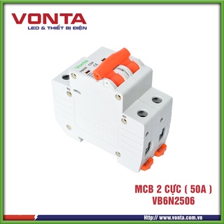 MCB 2P 50A 6kA