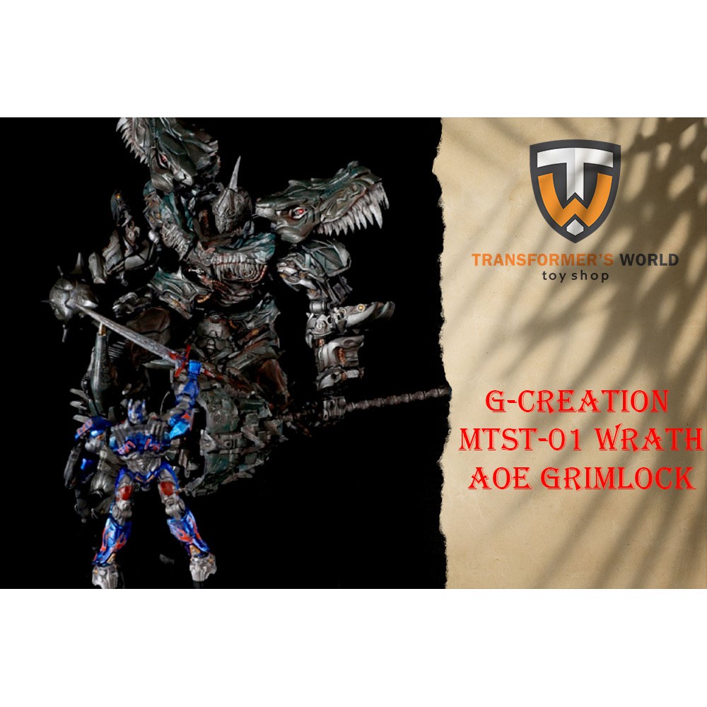 Mô hình G-CREATION MTST-01 WRATH AOE GRIMLOCK Likenew
