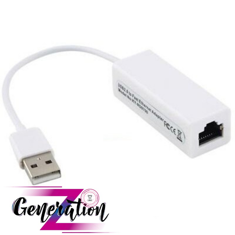 Bộ chuyển đổi USB 2.0 ra Lan RJ45