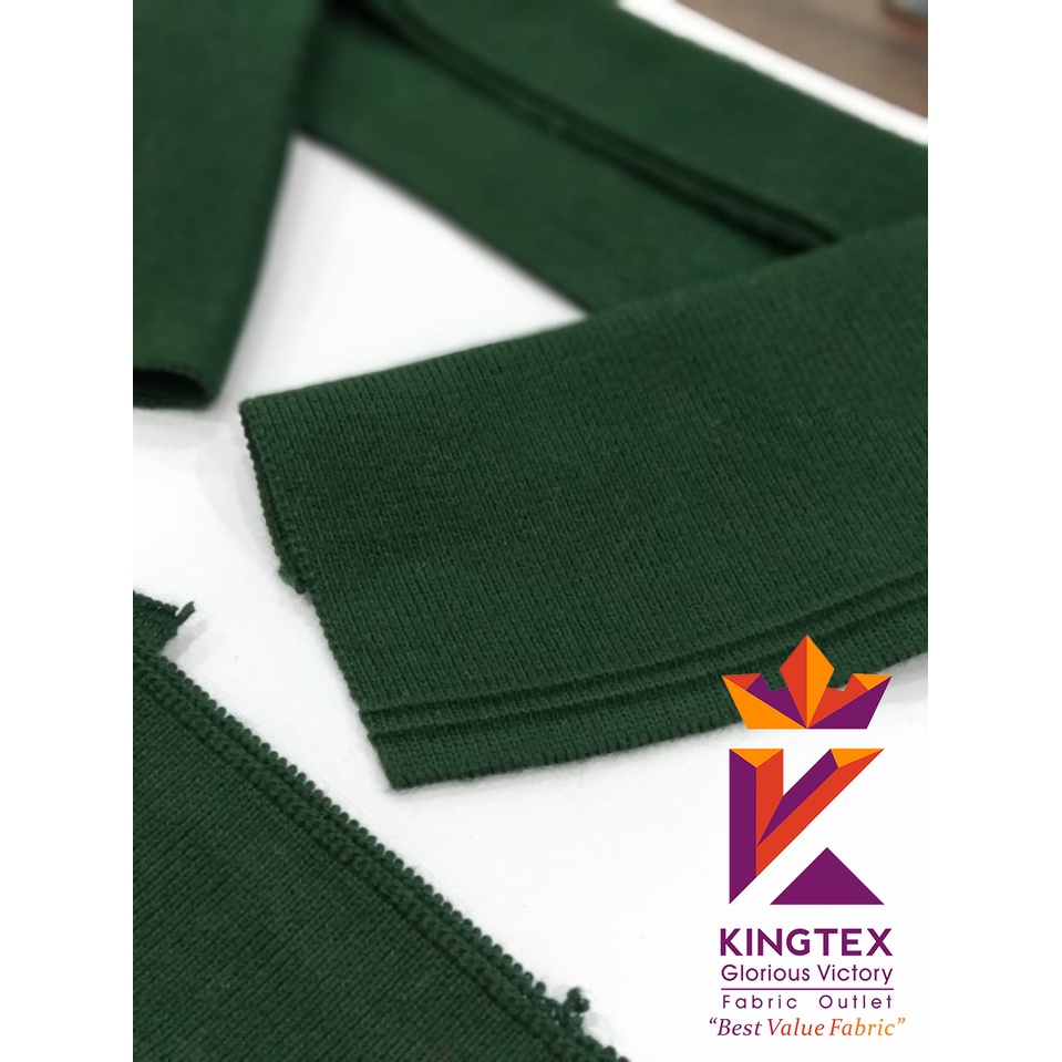 Áo Thun KINGTEXFO 24 S Màu Xanh Lá Cây Có Cổ Áo Cửa Hàng