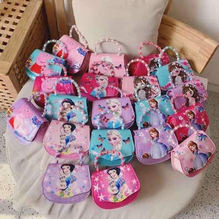 Túi Đeo Chéo Mini Nhân Vật Hoạt Hình Cho Bé