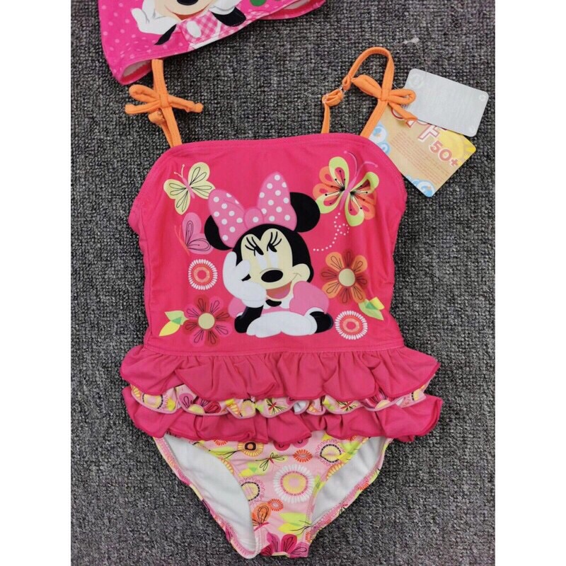 (hàng có sẵn) Bộ bơi bikini cho bé gái BG01 hình heo Peppa siêu cute sz 11-30kg Đồ bơi liền thân bé gái (QC) SUBIN KIDS