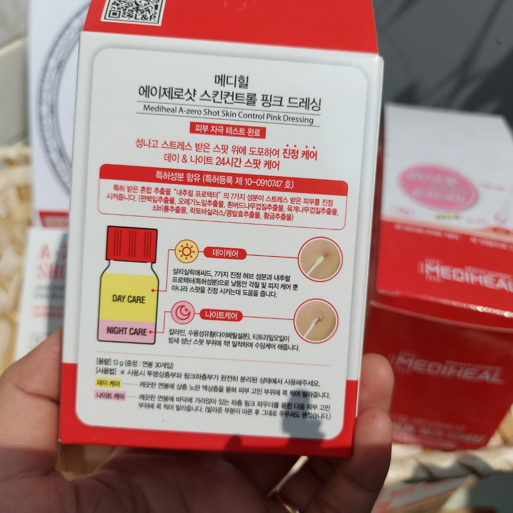 (GRAB / NOWSHIP) (DATE 16-08-2022) [Da Mụn] Dung Dịch Chấm Mụn Mediheal A-Zero Shot Skin Control Pink Dressing | BigBuy360 - bigbuy360.vn