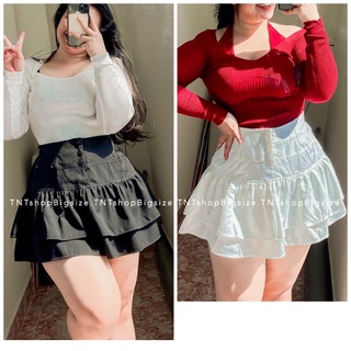 Chân Váy Nút 2 Tầng [ TNT SHOP BIGSIZE 60KG 90KG ]
