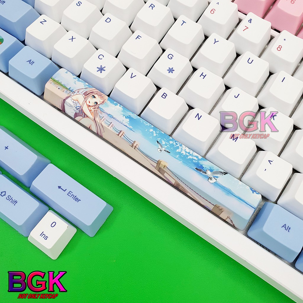 Bộ Keycap Summer Bikini PBT 118 Nút OEM Profile Thick PBT dùng cho Nhiều Layout!