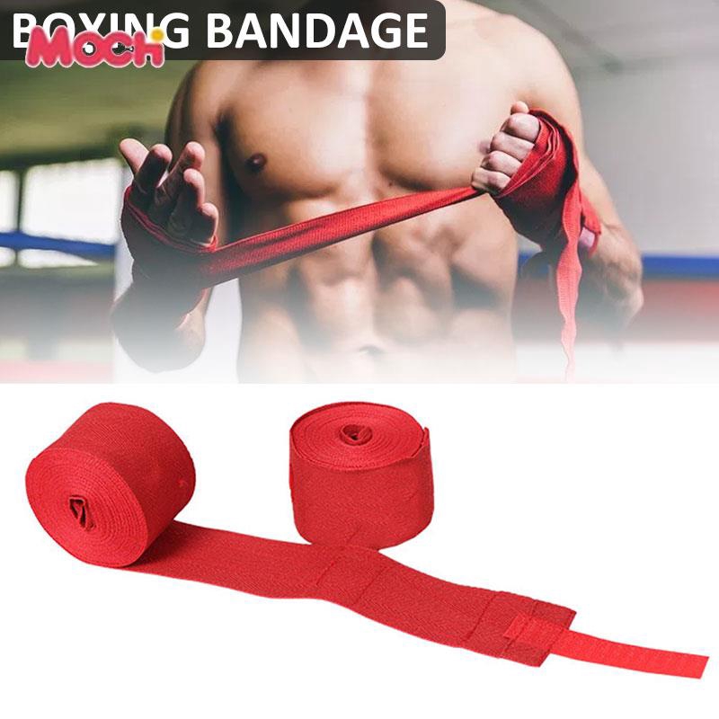 Băng Quấn Bảo Vệ Cổ Tay Dùng Khi Tập Boxing/ Võ Thuật Bằng Cotton Tiện Dụng An Toàn Thoáng Khí 1.5M