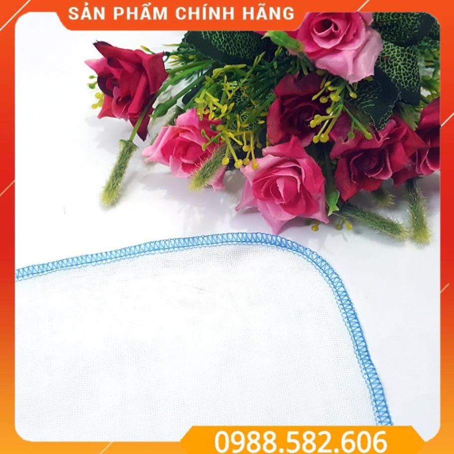 Combo 5 Bịch Khăn Sữa 3 Lớp Siêu Thấm, Khăn Sữa Xô 3 Lớp (50 Chiếc) - BTT00552x5