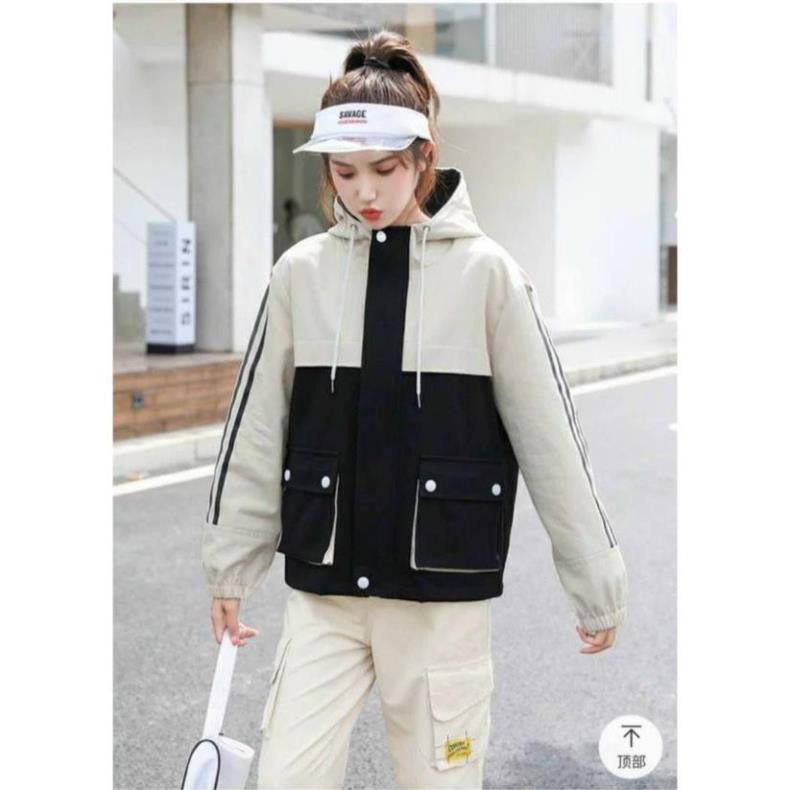 Áo Khoác - Áo Khoác Dù Nữ 2 Lớp Chống Nắng Có Nón BAOER.TPC | BigBuy360 - bigbuy360.vn