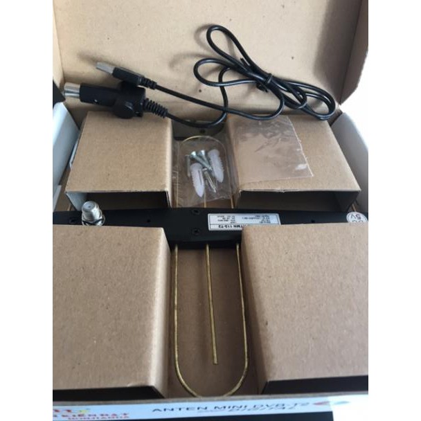 Anten dvbt2 sử dụng tivi tích hợp có kèm nguồn 5v