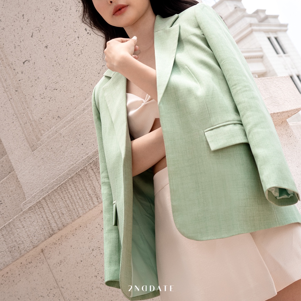 Áo Blazer Dáng Oversize 2ND DATE BL030M