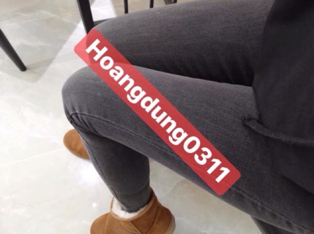 Quần skinny jeans cạp cao co giãn 4 chiều