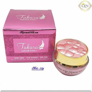 [Chính Hãng] Kem Nám, Tàn nhang, Đồi mồi Takara 6 in 1 (15g)