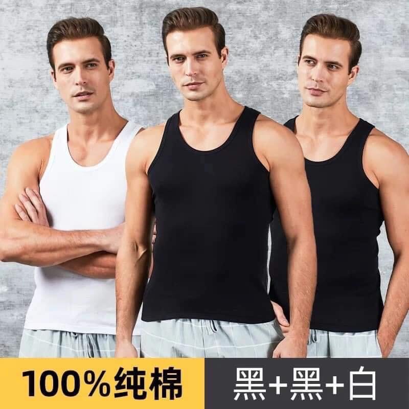bán sỉ set 3 áo lot nam