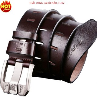 Thắt lưng nam da bò-hiệu jeep king