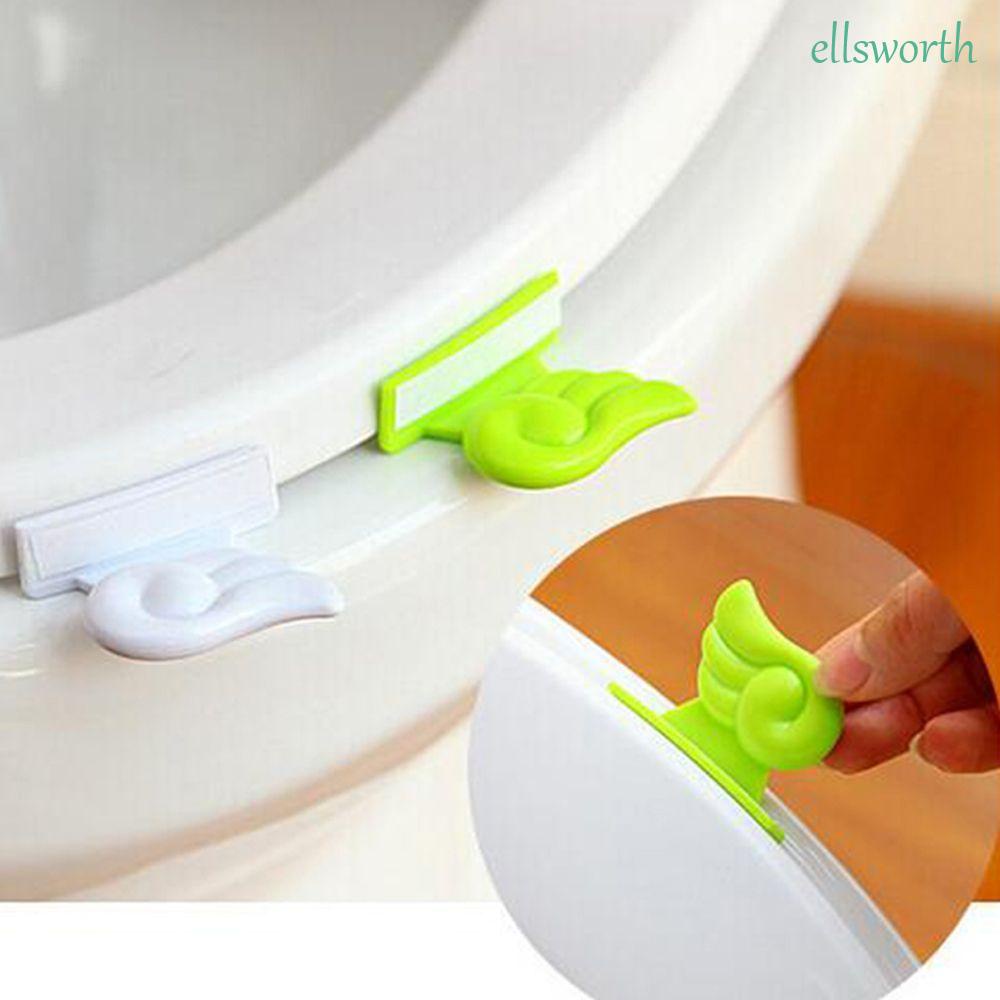 Elsworth Vỏ Bọc Tự Dính Họa Tiết Hoạt Hình Nâng Hạ Dưới Bồn Cầu Có Tay Cầm Tránh Bé WC Raise