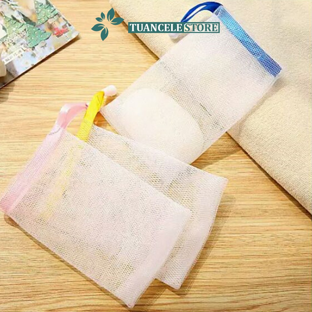 Túi Lưới Tạo Bọt Xà Bông Chuyên Dụng | BigBuy360 - bigbuy360.vn