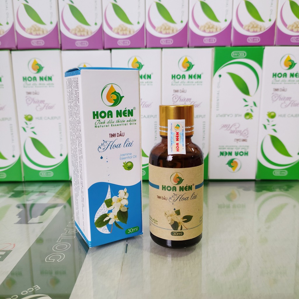 Tinh Dầu Hoa Nhài Nguyên Chất 30ml - Tinh dầu xông phòng giúp xua tan căng thẳng, mệt mõi, stress hiệu quả