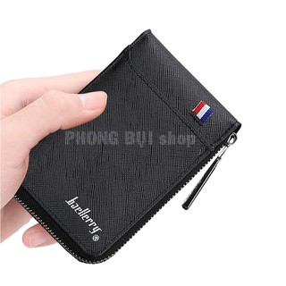 Ví Thẻ Mini Nhiều Khe Đựng Chất Da Xước Dáng Mini Dùng Cho Cả Nam Nữ