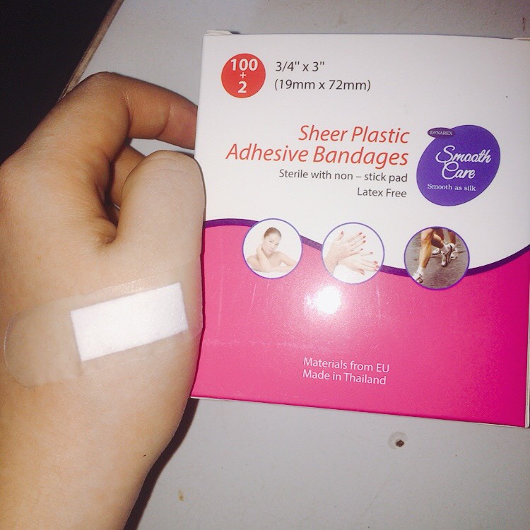 Hộp 20/50/100 Miếng băng GO cá nhân trong suốt không thấm nước - urgo