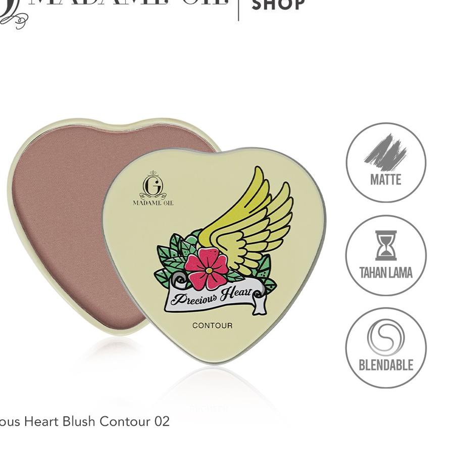 (hàng Mới Về) Hộp Phấn Bắt Sáng 3.3 Madame Gie Trái Tim Xinh Xắn | BigBuy360 - bigbuy360.vn