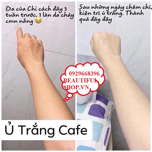 👍[100% Chính Hãng]  Ủ Trắng Cafe 100gr MPĐT_ Bột Tắm Trắng, Tây Tế Bào Chết, An Toàn Tuyệt Đối | BigBuy360 - bigbuy360.vn