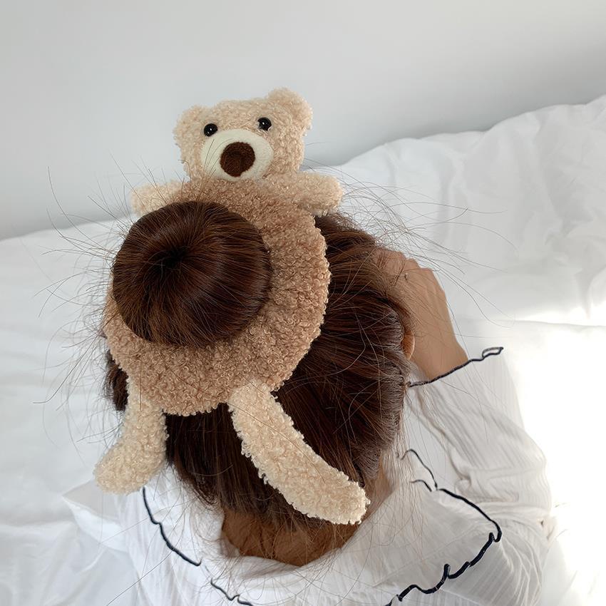 1 Cột tóc hình gấu bông siêu đáng yêu mẫu mới DTOnline (có thể làm vòng tay)