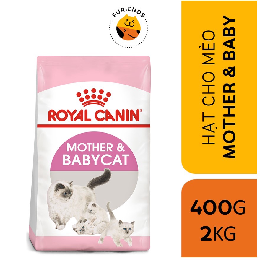 Hạt cho mèo Royal Canin Mother & Babycat 400g/2kg