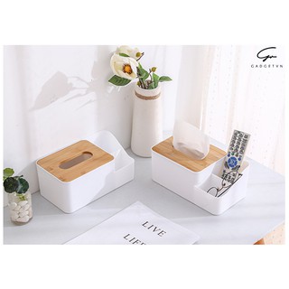 Hộp giấy nắp gỗ New