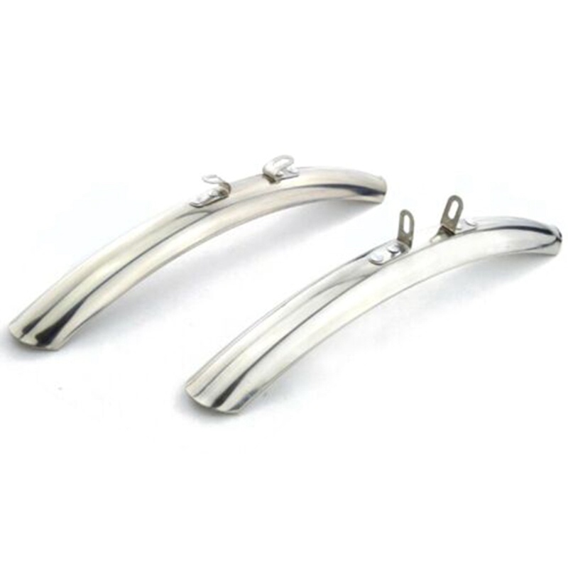 Tấm Chắn Bùn Trước Và Sau Bằng Thép Không Gỉ Chuyên Dụng Cho Xe Đạp 700C 27x11/4 inch