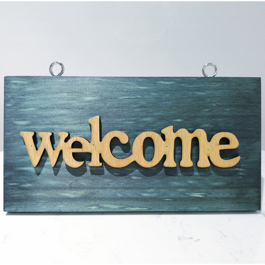 Bảng treo Open, Close, Welcome trang trí