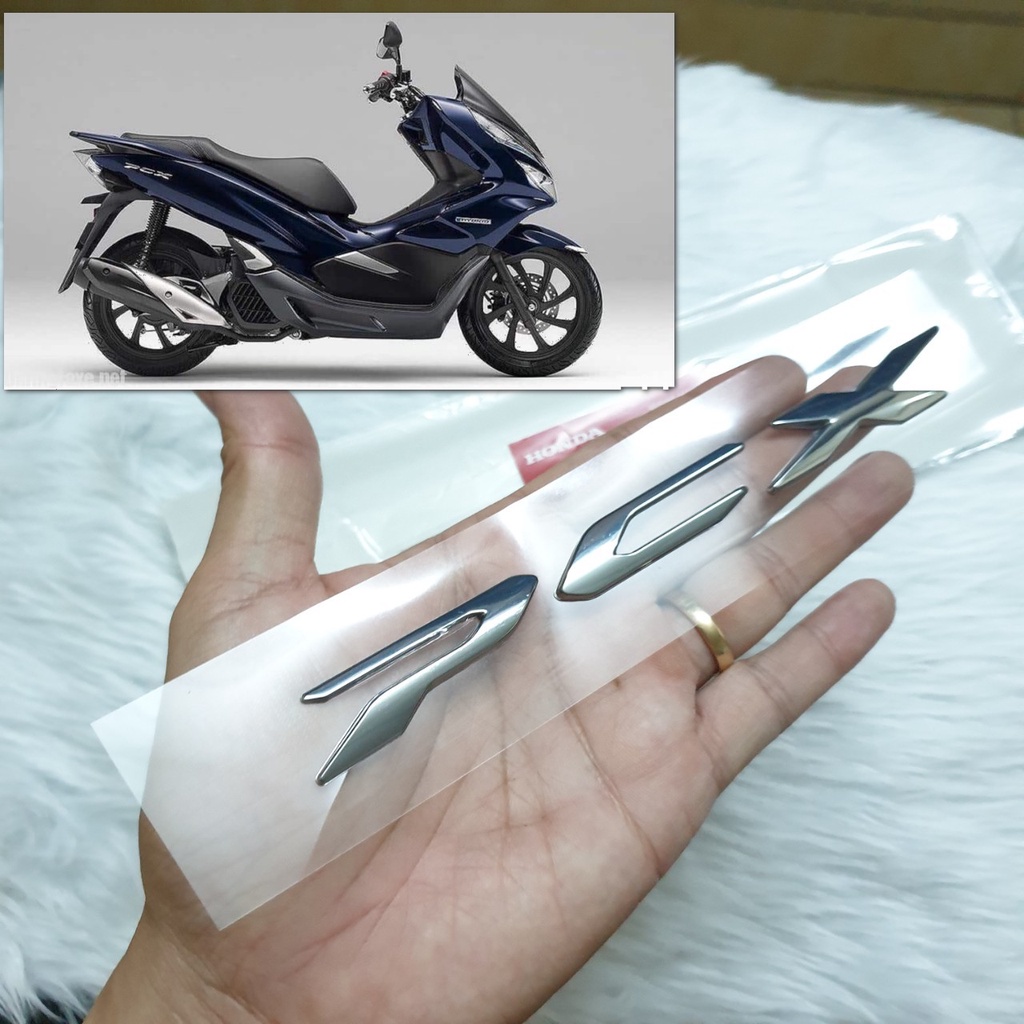 Tem chữ nổi PCX 125 150 2019 hàng ZIN CAO CẤP KHÔNG CHÓC