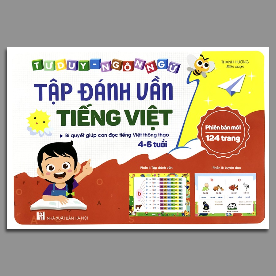 Sách - Tập Đánh Vần Tiếng Việt - Bí Quyết Giúp Con Đọc Tiếng Việt Thông Thạo (4-6 tuổi)