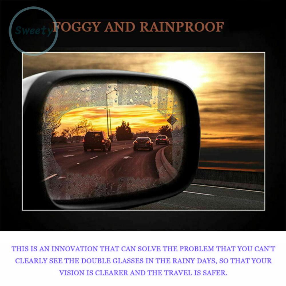Set 2 miếng dán chống thấm nước cho kính chiếu hậu xe ô tô | BigBuy360 - bigbuy360.vn