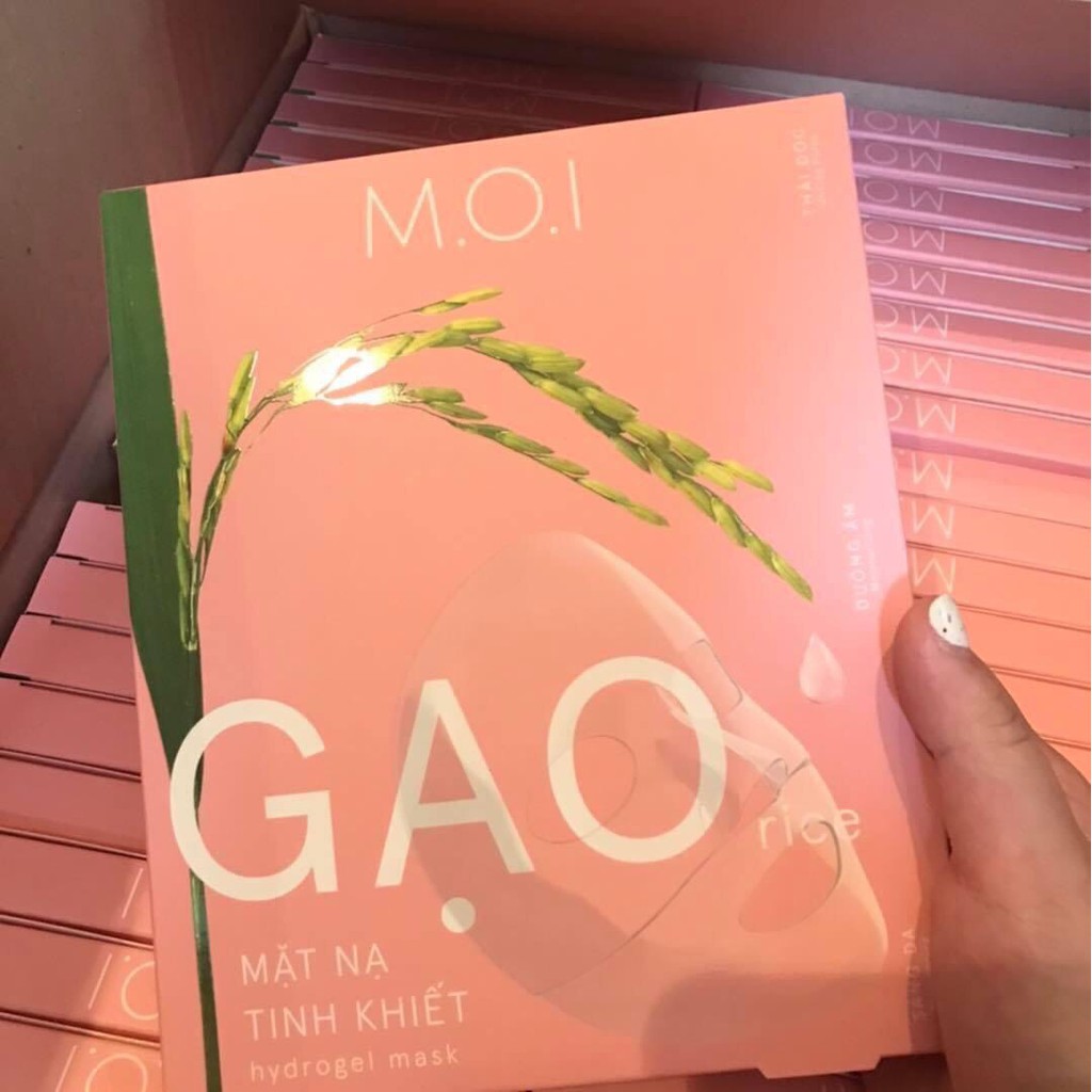 Mua 3 tặng 1 Mặt Nạ Gạo Tinh Khiết Hãng MOI Trắng Da Thải Độc Dưỡng Ẩm Hồ Ngọc Hà - Mẫu Mới hộp 3 miếng | BigBuy360 - bigbuy360.vn