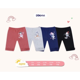 DOKMA_ Quần ngố, quần lửng, quần legging bé gái