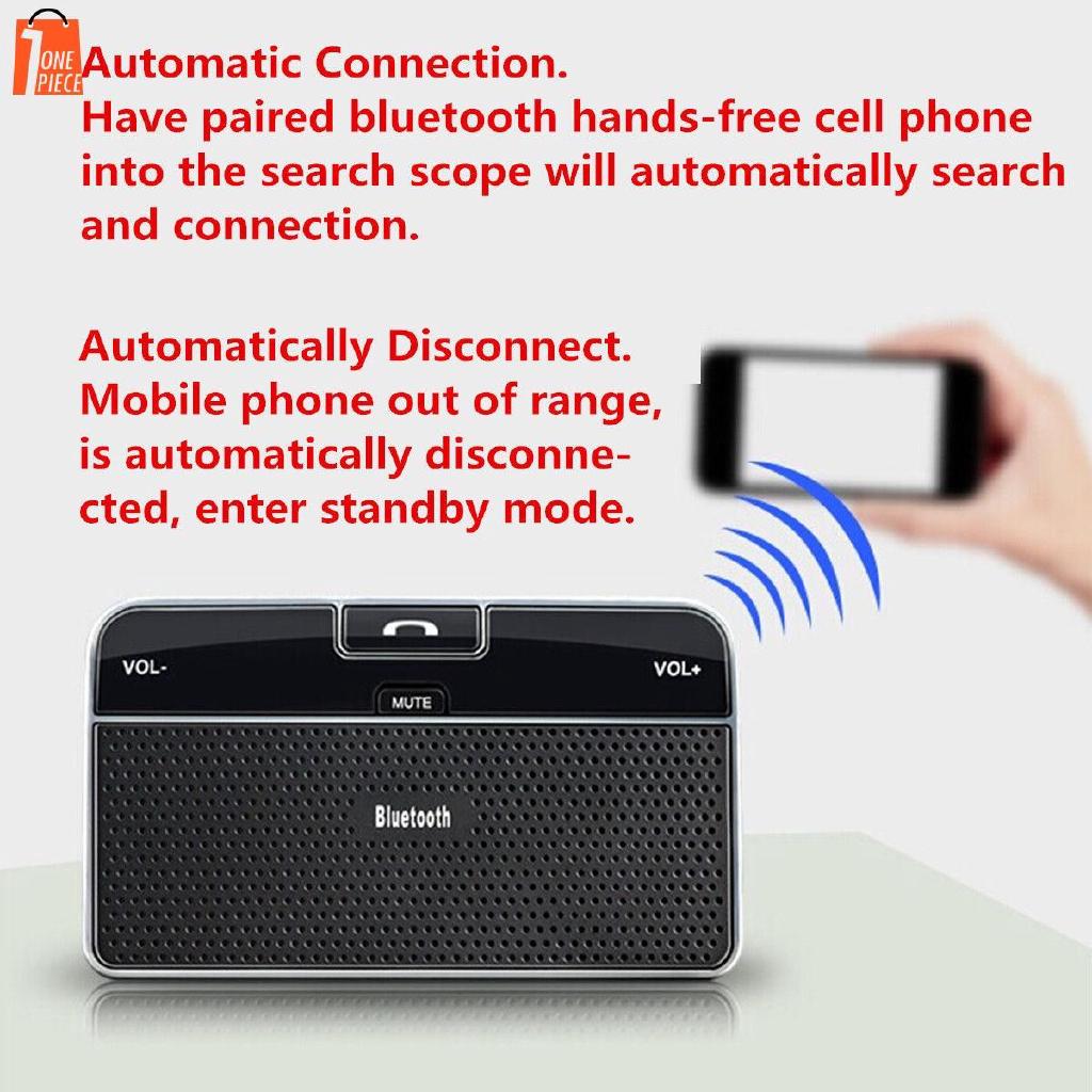 Loa Bluetooth 4.0 Không Dây Dùng Cho Xe Hơi