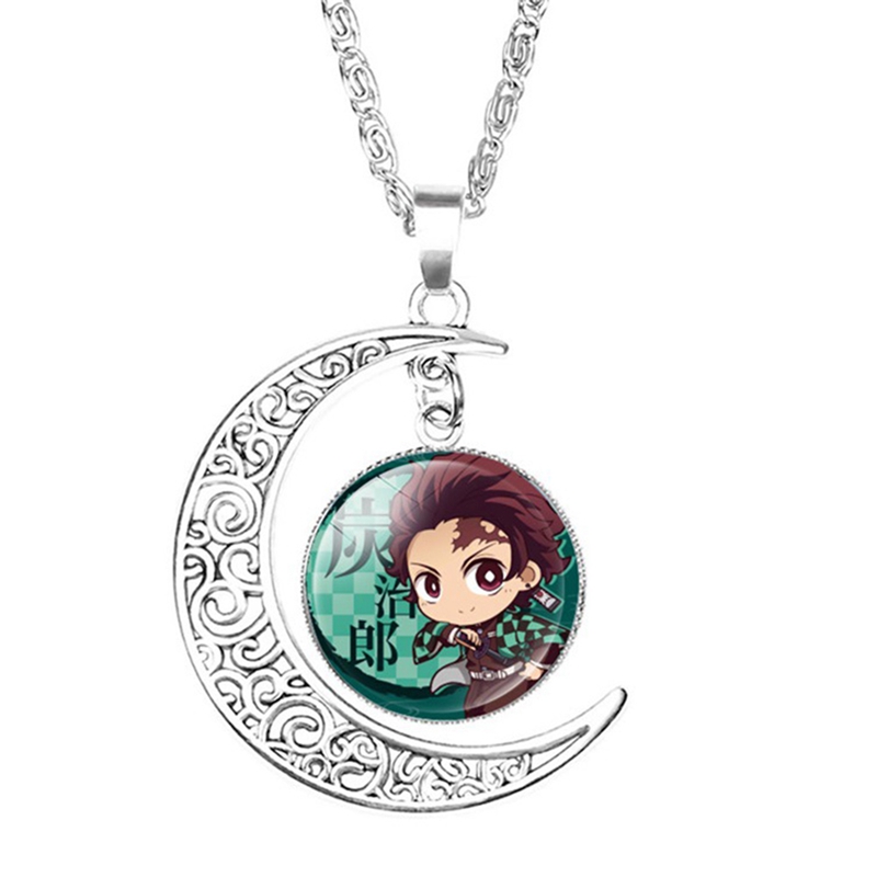 Vòng Cổ Mặt Đá Họa Tiết Anime Độc Đáo Dễ Thương