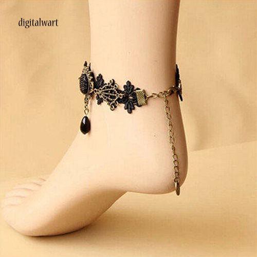 Vòng ren đeo chân phong cách cổ điển thanh lịch dành cho nữ | BigBuy360 - bigbuy360.vn