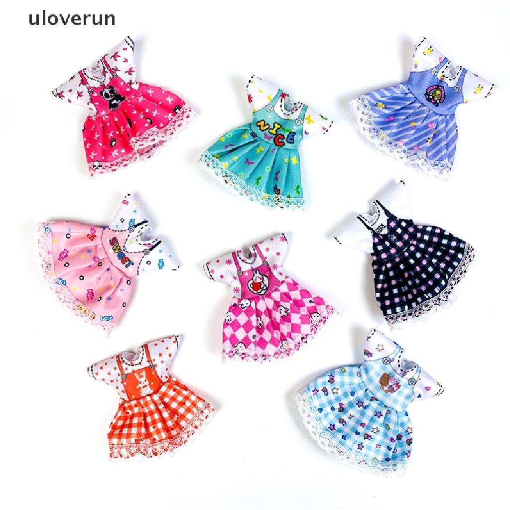 Đầm Xinh Xắn Cho Búp Bê 16cm Tỉ Lệ 1 / 12 BJD Ob11