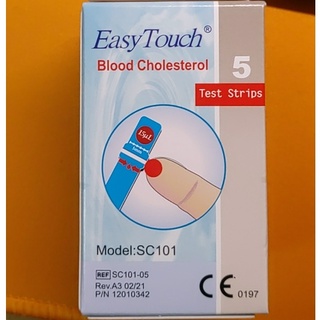 Que thử mỡ máu, cholesterol cho máy đo Easy Touch GCU