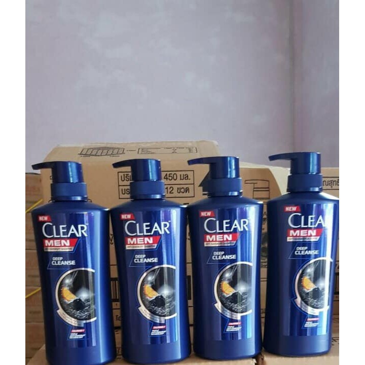 Dầu gội Clear Men- Thái Lan 450ml (Mẫu mới)