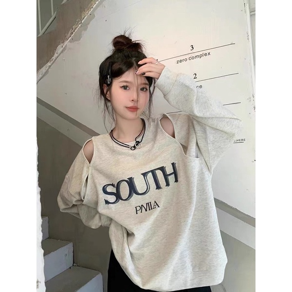 Áo sweater hở vai South