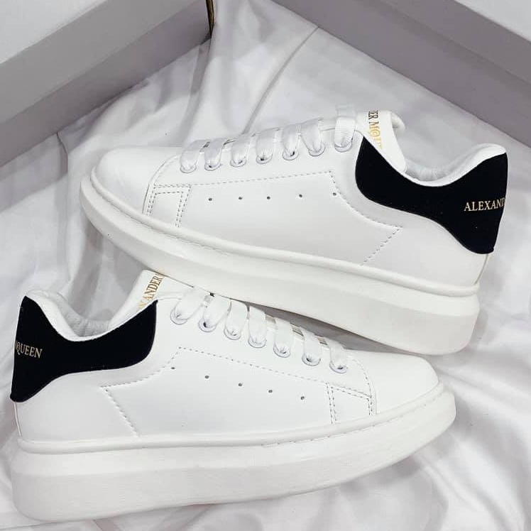 Giày thể thao🔥𝐒𝐢ê𝐮 𝐑ẻ🔥 màu trắng gót đen