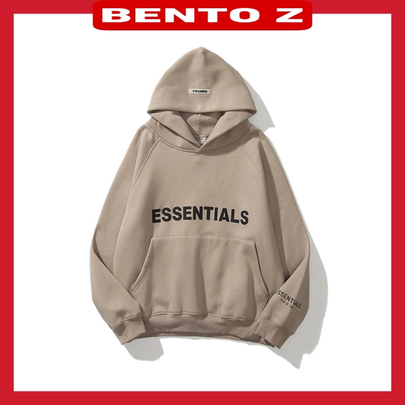 (⚡Hàng S.C⚡️) Áo nỉ hoodie ESSENTIALS nam nữ fom rộng unisex chất nỉ bông mềm mịn không xù lông hình in cao su nổi SC 11 | BigBuy360 - bigbuy360.vn