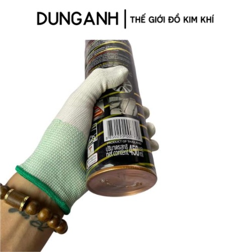 Bình xịt bóng nội thất ô tô Kim Khí Dung Anh Bình xịt đồ da Wax one 450ml