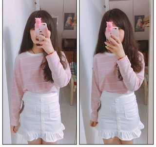 Set bộ ulzzang phong cách Hàn Quốc