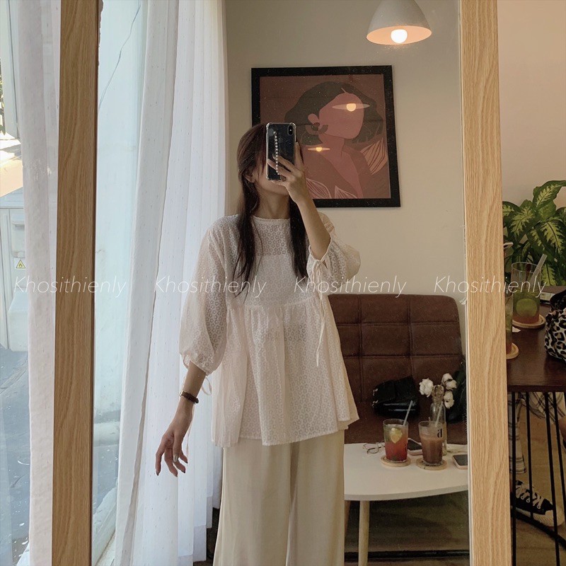 ÁO BABYDOLL XÔ KIỂU [ không kèm lót ]